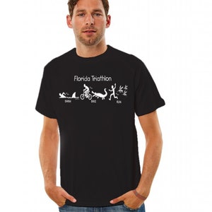 Florida Triathlon T-Shirt Unisex- Humorous - Comedy - Funny