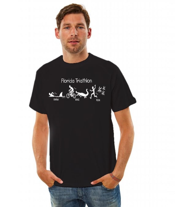 Florida Triathlon T-shirt Unisex Humorous Comedy - Etsy