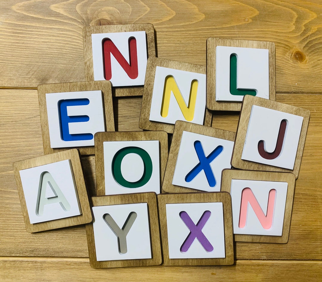 SVG File, ABC Blocks, Alphabet Blocks, ABC Magnets, Vintage Blocks ...