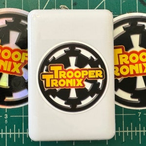 Trooper Tronix 5000 mah rechargeable battery pack for helmet fans Star Wars bucket fan USB A and C cosplay costume cooling