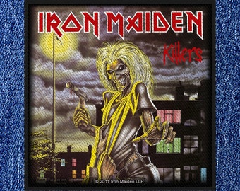 IRON MAIDEN - Killers (New) Sew On Patch Offical Band Merch.