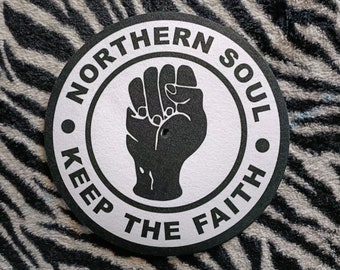 Northern Soul -  7 inch Slipmat....Turntable (Record Player) Slipmat.