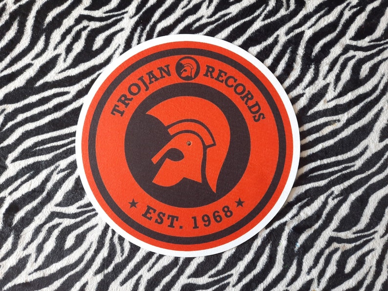 Trojan Records Slipmat....turntable record Player Slipmat. Etsy