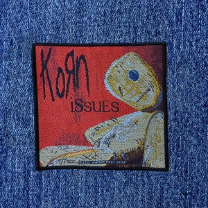 Korn - Issues (New) Sew Woven On Patch Offical Band Merch.