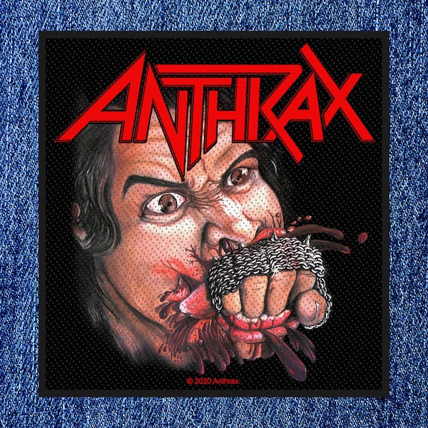 Anthrax - Fistful Of Metal (New) Sew On Patch Offical Band Merch.