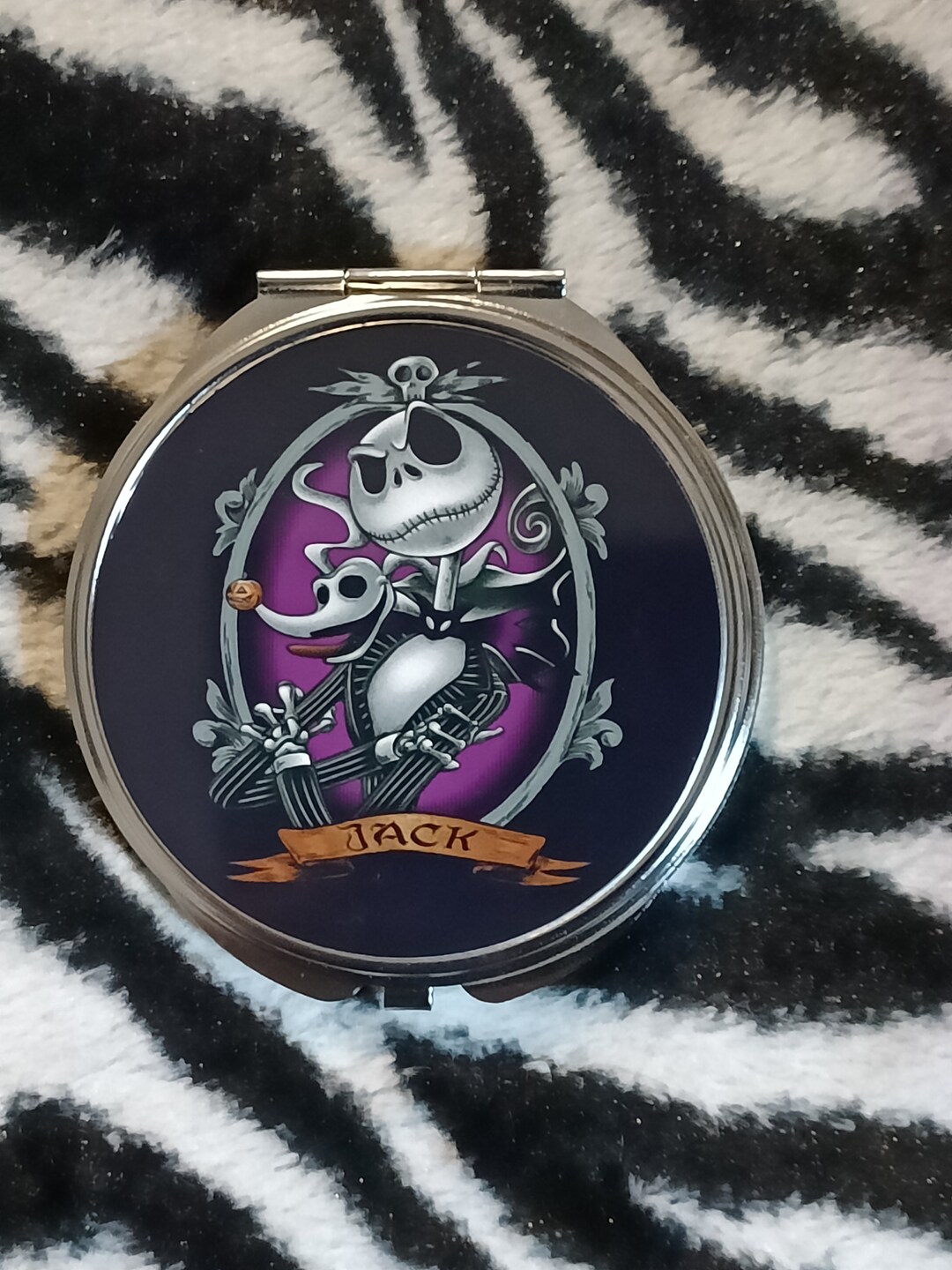 Jack Skellington Custom Compact Mirror Etsy