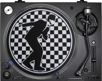 Chas Smash (Madness) - Logo - 12inch ....Turntable (Record Player) Slipmat.