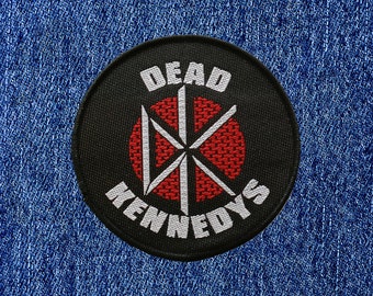 Dead Kennedys - Logo  (New) Sew On Patch Offical Band Merch.