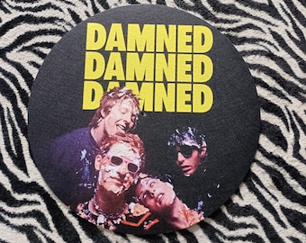 The Damned - Damned Damned Damned - 12inch ....Turntable (Record Player) Slipmat.