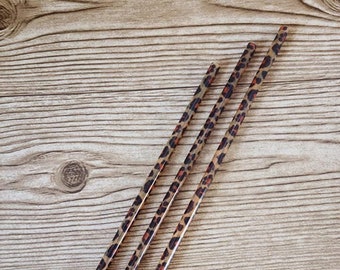 Plastic Leopard Straw|Reusable Leopard Straws|Leopard Cheetah Straw|Cheetah Straw|Brown Leopard|Tumbler Straw|Leopard Straw|Resuable Straw