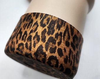 Glitter LEOPARD Silicone  Cup Boot| Silicone Cup Protector |Stanley Cup Boot| Leopard Tumbler|40oz quencher boot| silicone boot