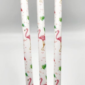 Flamingo Straw|Summer Straw|Reusable Straw|Tropical Tumbler|Beach Tumbler|Beach Party Favor|Flamingo Gift|Party Favor|Flamingo Gift|Mermaid
