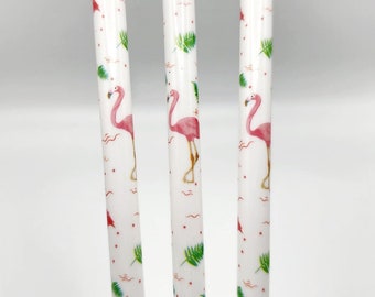 Flamingo Straw|Summer Straw|Reusable Straw|Tropical Tumbler|Beach Tumbler|Beach Party Favor|Flamingo Gift|Party Favor|Flamingo Gift|Mermaid