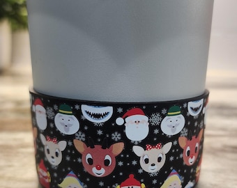 Rudolph the red nose reindeer Boots for Stanley | Silicone| Rudolph's Misfit Gang |Christmas Stanley| vintage Christmas tumbler| Rudolphs