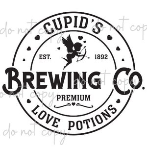 Valentines Day SVG| Cupids Brewing Company| Valentines Day Shirt| Valentines Day PNG| Valentines Gift
