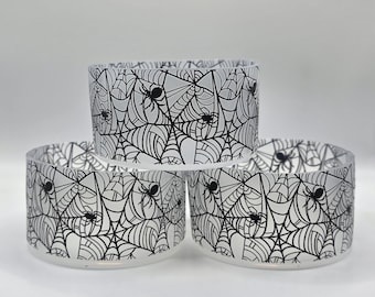 Halloween Silicone Cup Boot| Stanley Cup Boot| Glow In the Dark Spider Web Boot| 40oz quencher boot|Halloween Stanley | Glow In the Dark