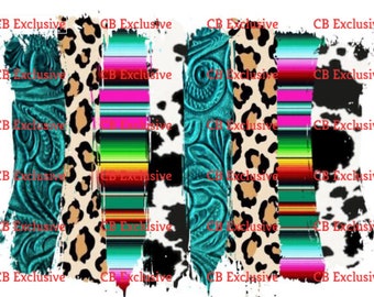 Brushstrokes|Western Brushstrokes|Sublimation Design|Brushstrokes|SVG|PNG|Serape|Leopard Brushstrokes|Tooled Leather|Cowhide Brushstokes