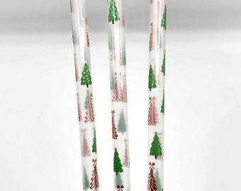 40oz Length Christmas Strawchristmas Tree Straw STRAW Resuable Strawcustom  Strawchristmas Tree Stanley Straw 12 Inch Straw Christmas 