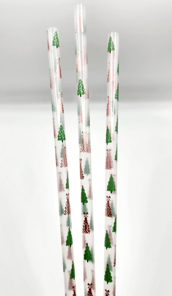 40oz Length Christmas Strawchristmas Tree Straw STRAW Resuable Strawcustom  Strawchristmas Tree Stanley Straw 12 Inch Straw Christmas 