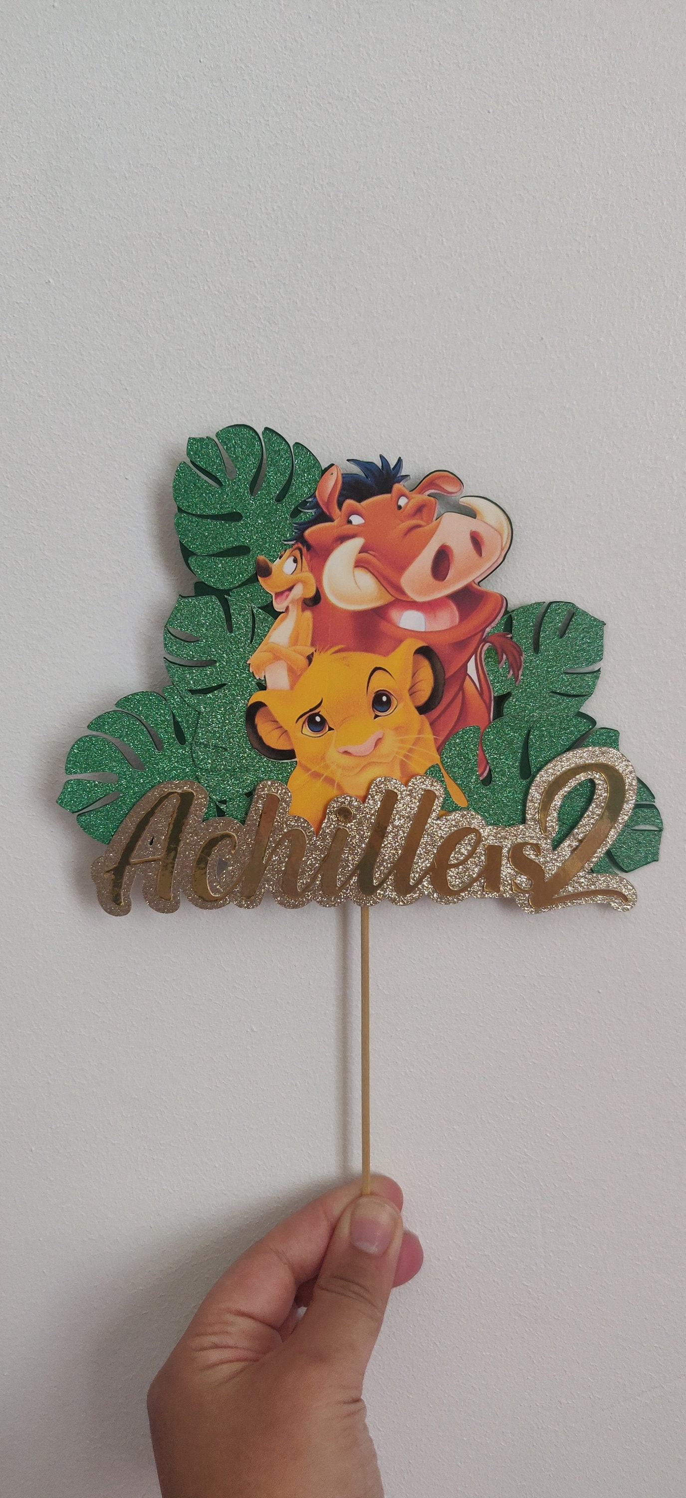 Lion King Inspired Cake Topper - Etsy