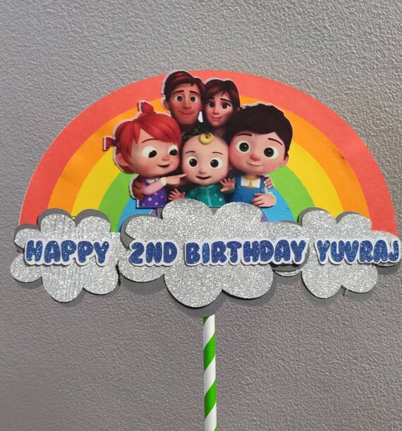 Personalised Cake Topper Decoration Any Etsy