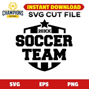 custom soccer team, soccer emblem, soccer svg, your name here, svg files for cricut, customize, custom svg, soccer shirt, soccer design