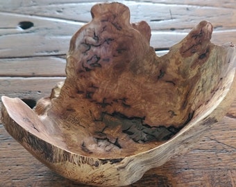 Oak Burl Dish