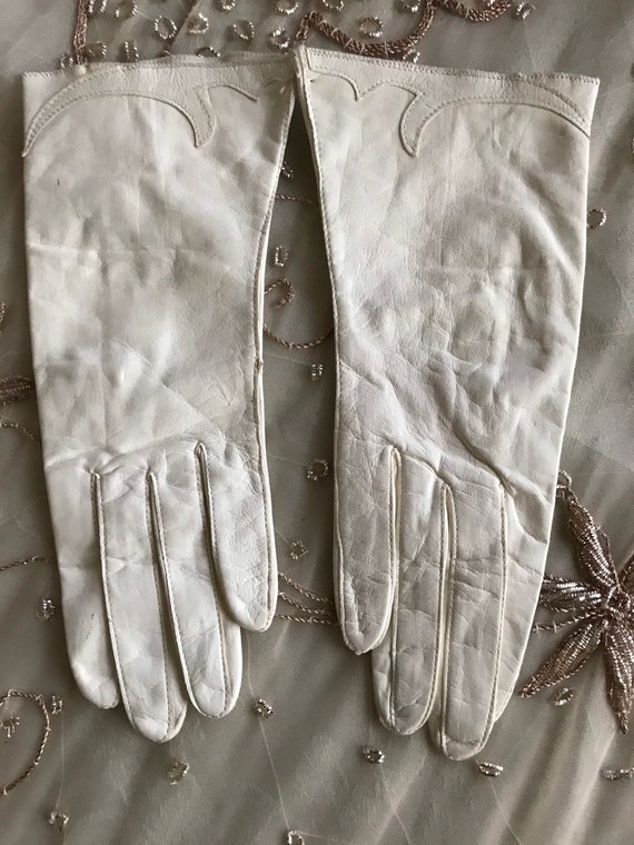Vintage Boyce Lazarus Ladies Leather Gloves Circa 
