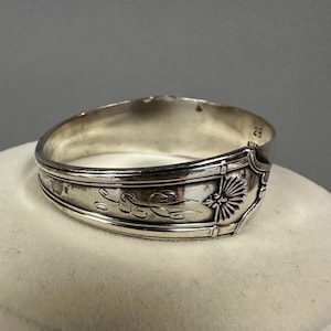 Antique Victorian Sterling Silver Napkin Ring Circa 1900