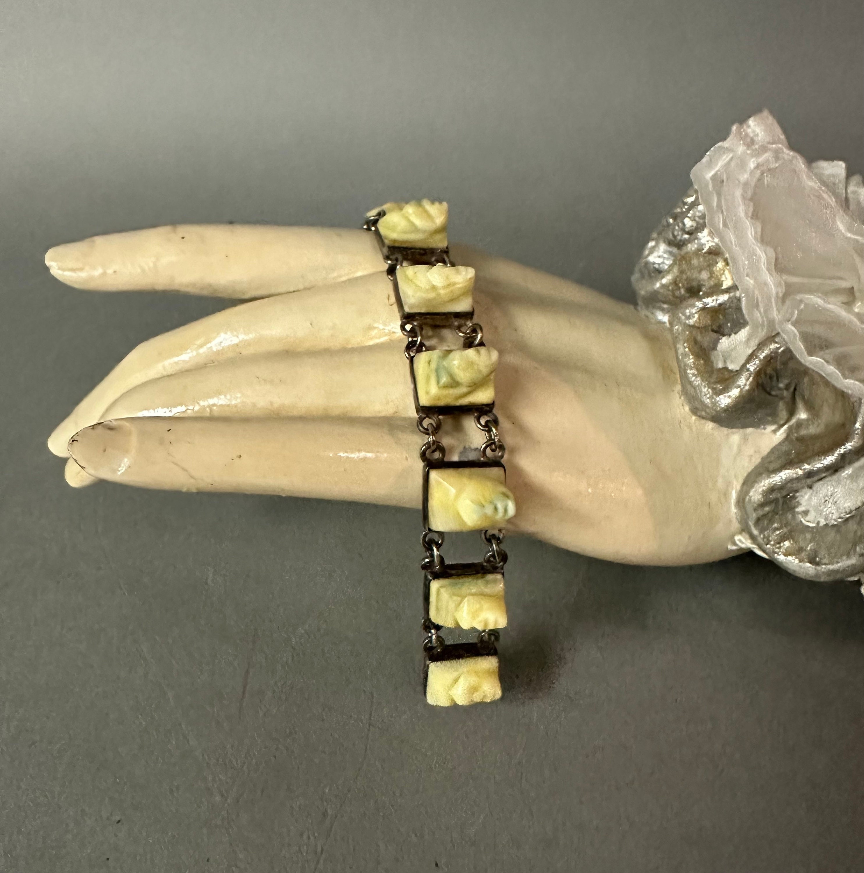Onyx Bracelet Mexico Silver - Etsy Onyx Bracelet Mexico Silver - Etsy