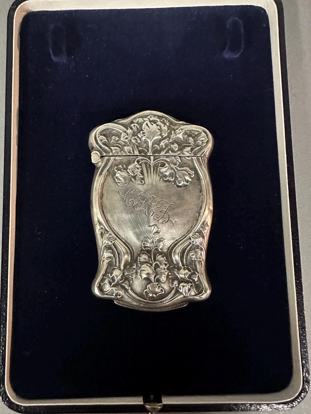 Antique Victorian Sterling Silver Match Safe Vesta 19th C - Etsy