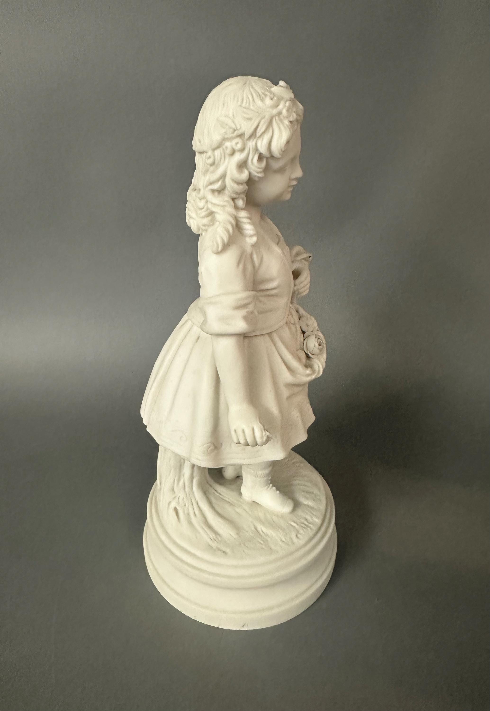 Poupée de collection en porcelaine Paris peinte à la main - Collection