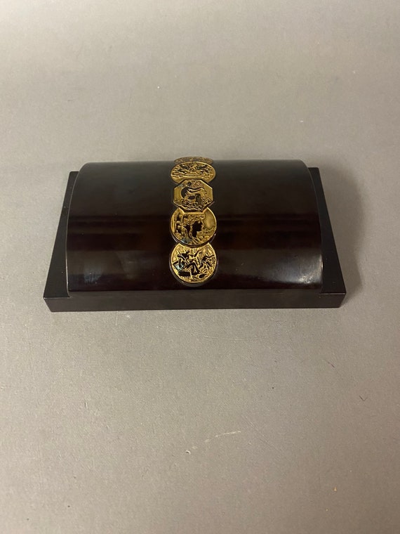 Vintage Celluloid Watch Presentation Box Circa 193