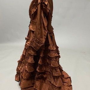 Victorian French Ladies Two Piece Day Dress Circa 1880s Paris image 10