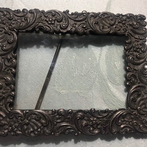 8x10 Handcrafted Tin Picture Frame Perfect for a 10th Wedding Etsy