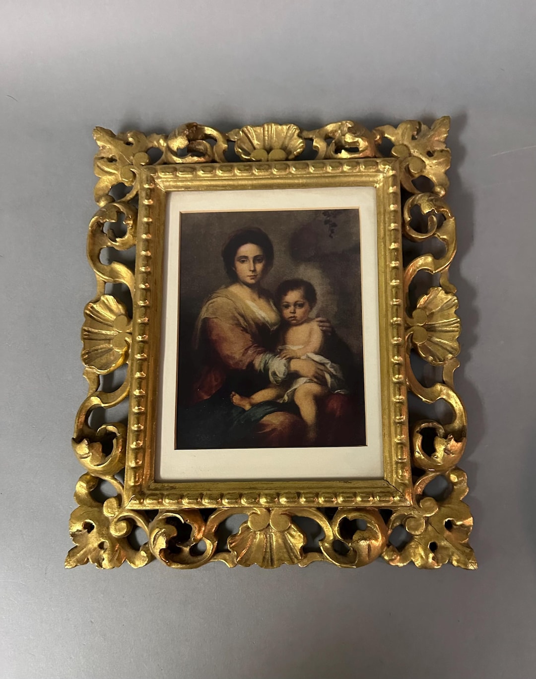Antique Florentine Italian Carved Gilt Wood Frame 19th C - Etsy
