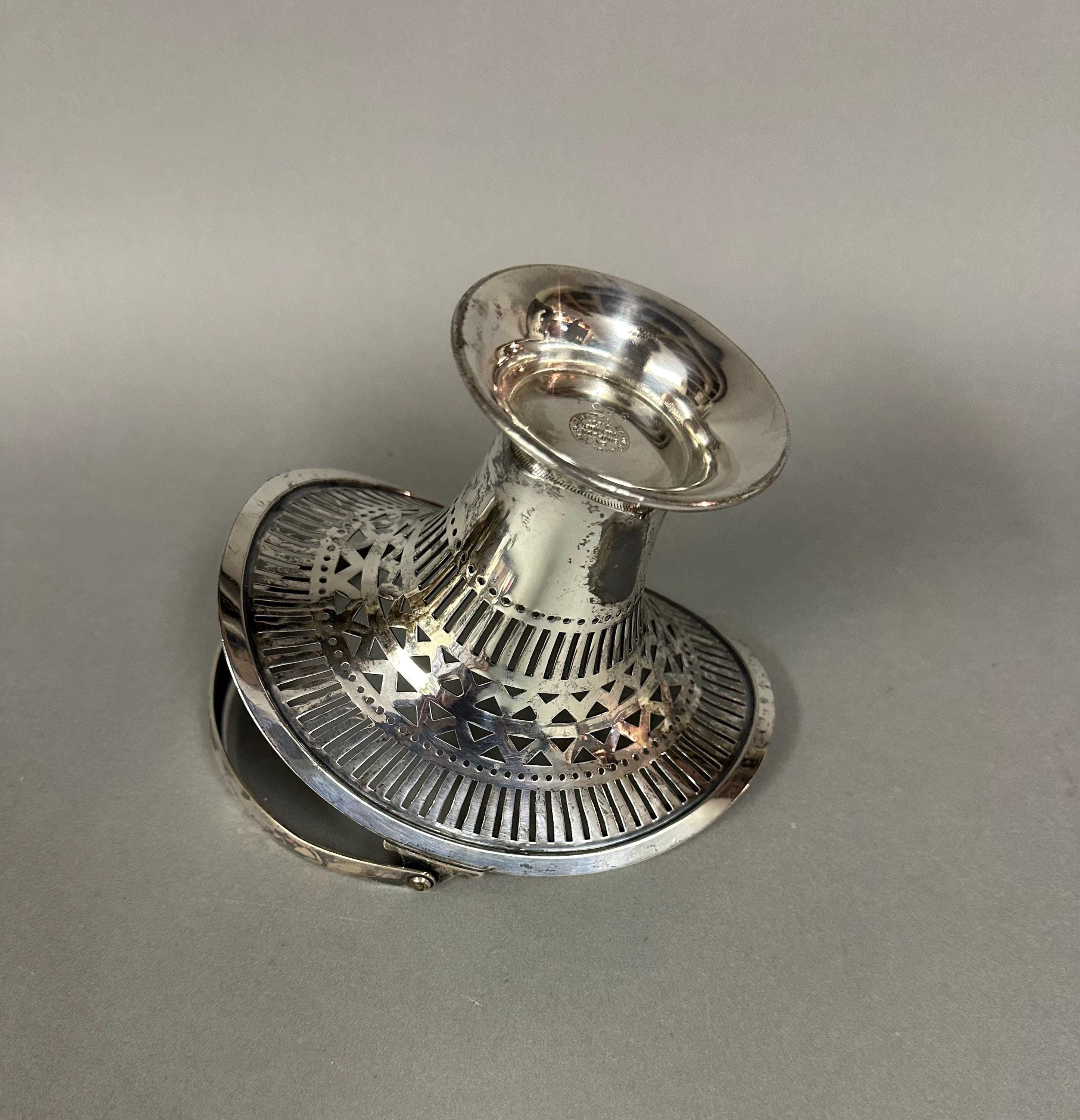 Antique Simpson Hall Miller Co Victorian Silver Plate Handled