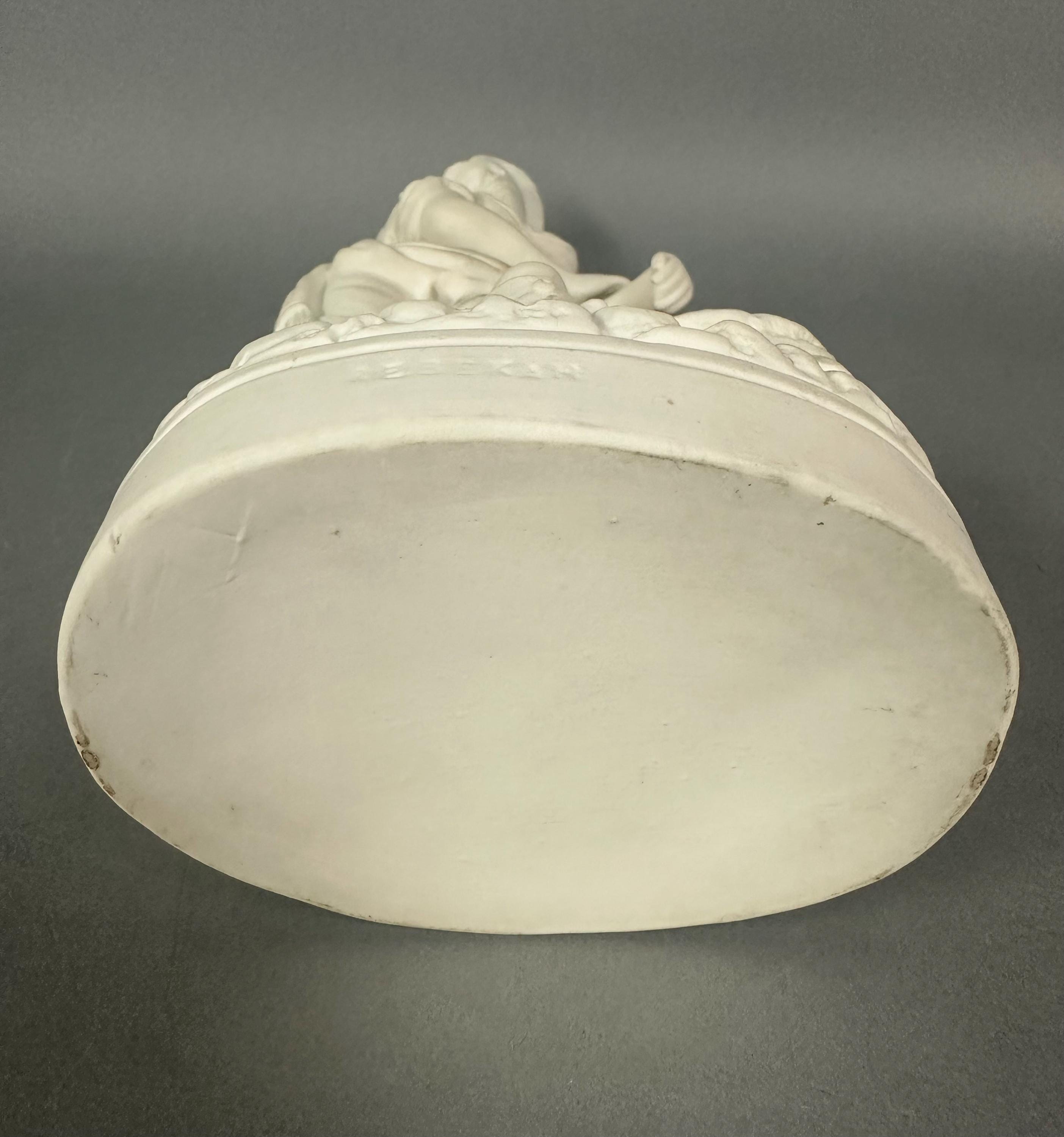 2 Vintage bisque porcelaine PARIAN epaule REPRO 19eme s