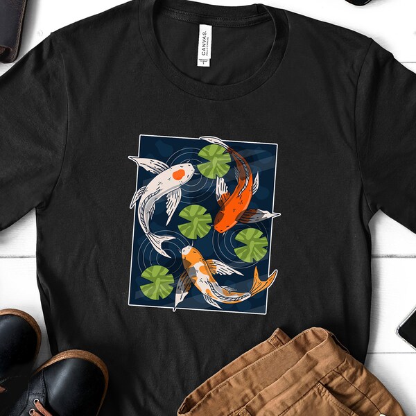 Koi Pond - Etsy