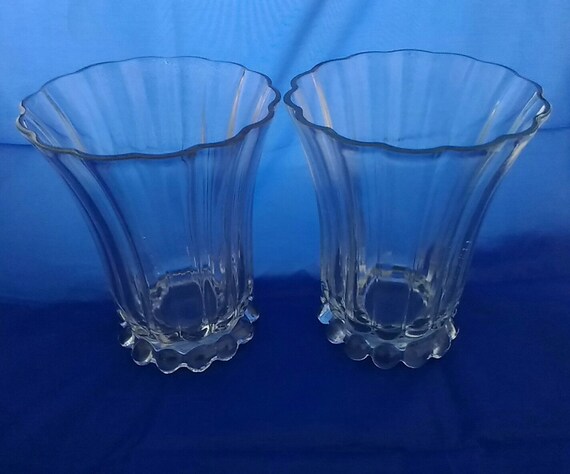 Available Are Two Large 7 5 Tall Anchor Hocking Vase In Etsy
