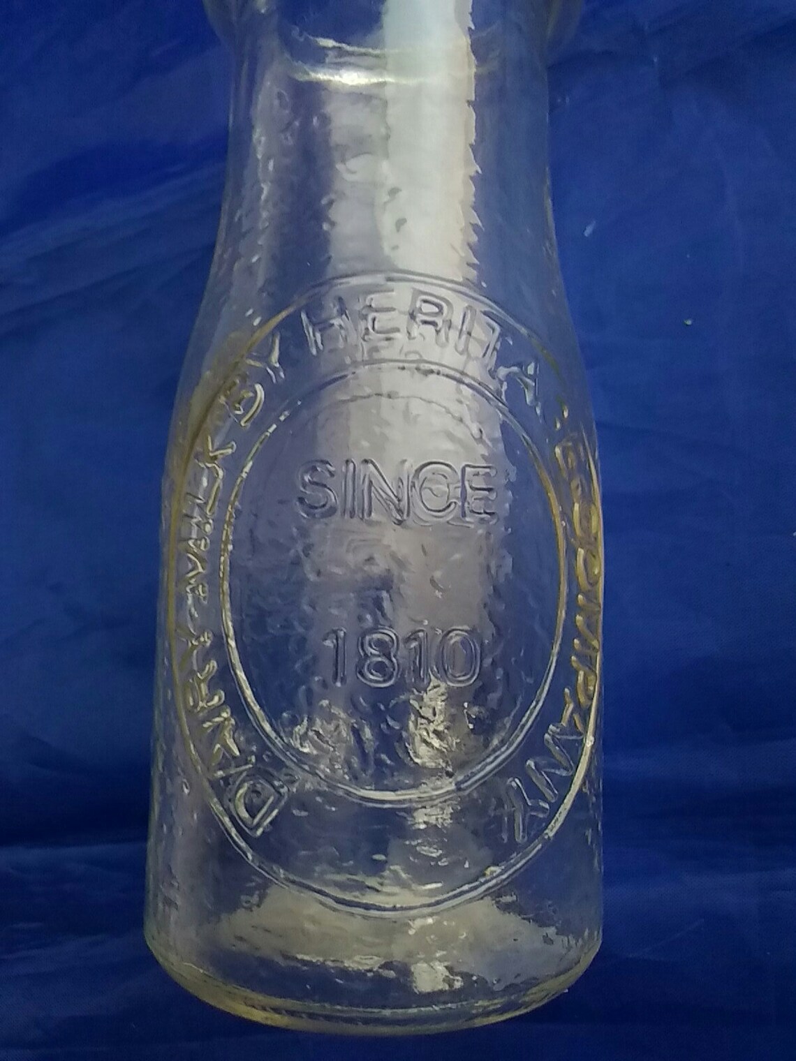 Set of 3 Matching Dairy Milk Bottles by Heritage Company. Misc Etsy