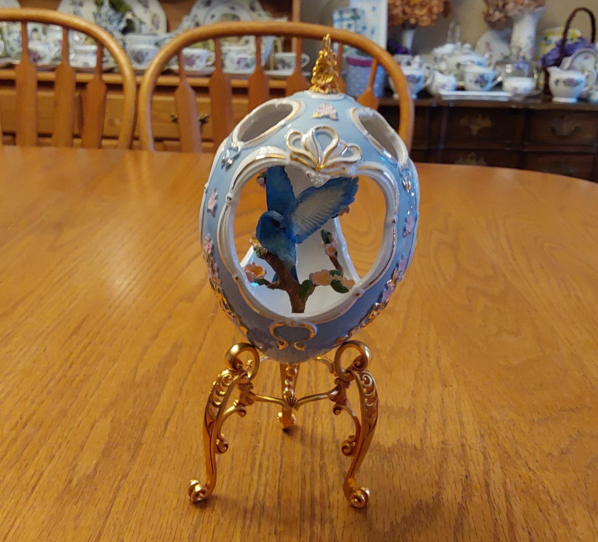 Produced for the Franklin Mint 1990s, From Faberge Birds of the