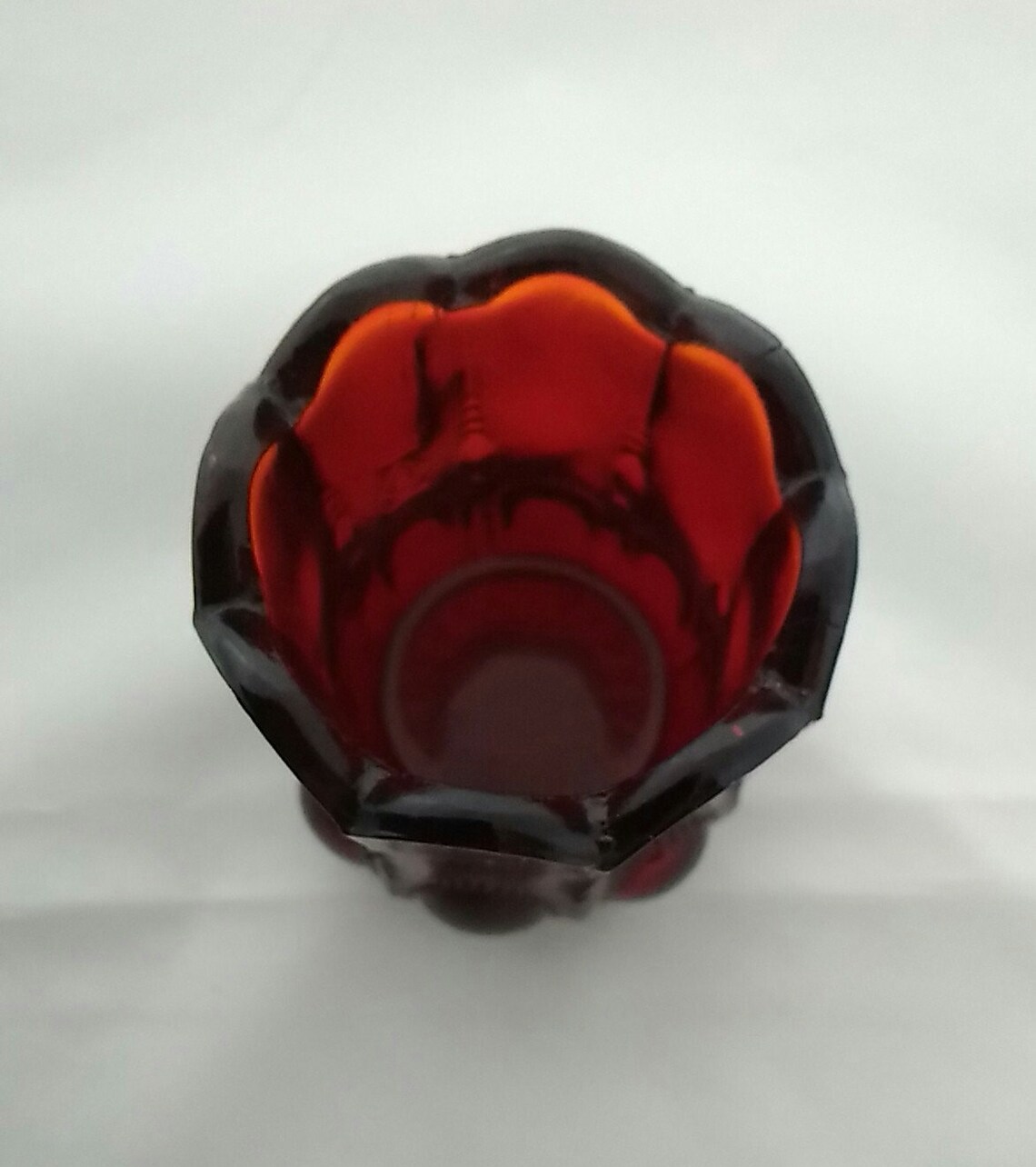 Both Are Red Boyd Glass Toothpick Holder. Misc 298 Etsy