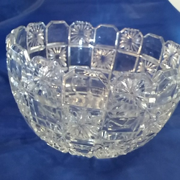 Crystal Trifle Bowl Etsy