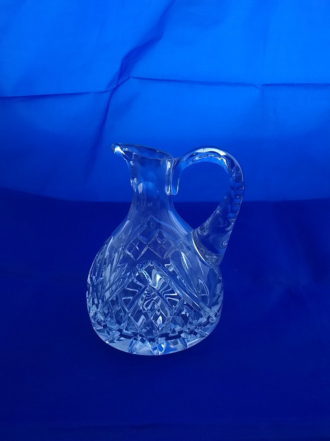 Clear Glass Cruet With a Deep Cut Pineapple Design. Dish 252 Etsy