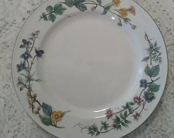 By Citation in the Woodhill pattern, a pair of 2-10.5" dinner plates in great condition.  DWS 316