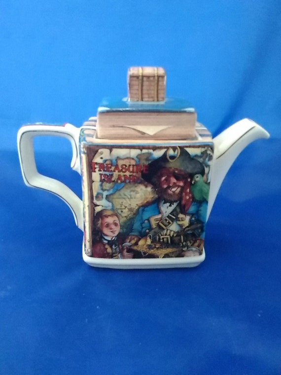 UNIQUE TEAPOT A Sadler teapot entitled Treasure Etsy
