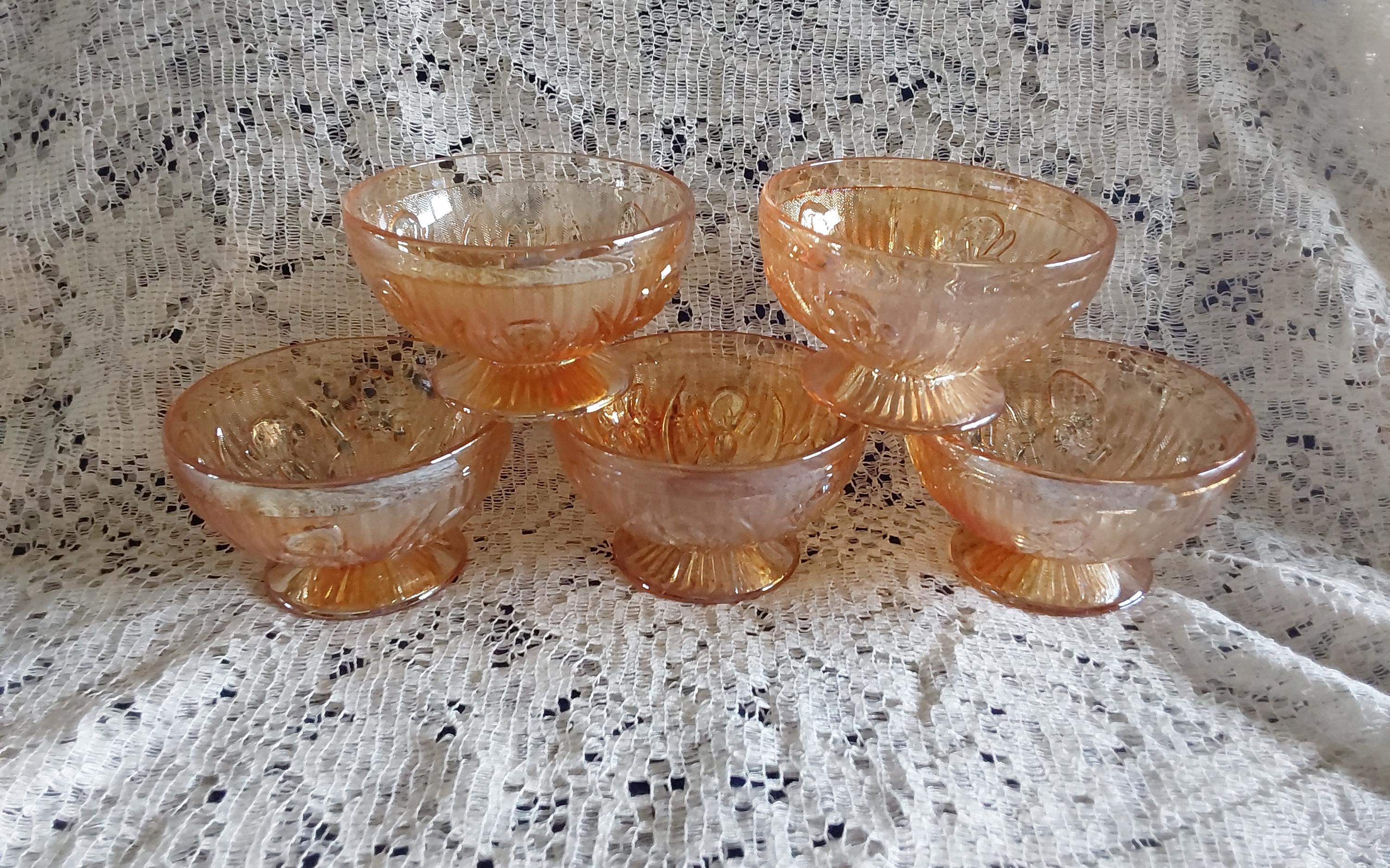 Jeanette Glass Iris & Herringbone - Etsy