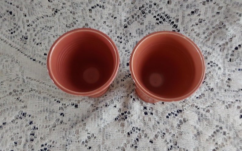 Homer Laughlin Harlequin Fiesta Ware Double Egg Cups
