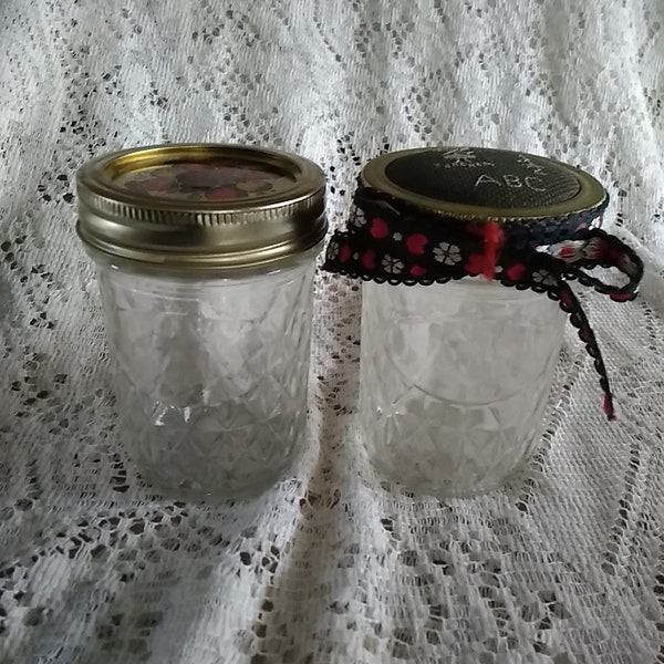 Quilted Canning Jars Etsy